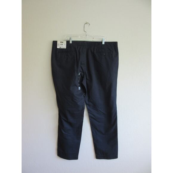 Two Pair Joseph Abboud Gray and Blue Chino 44x34 100% Cotton Pants NWT - Picture 2 of 10